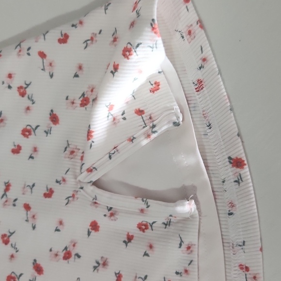 New Pink Dress Womens Halter Dress size S Flowers Sundress Floral - Picture 2 of 11